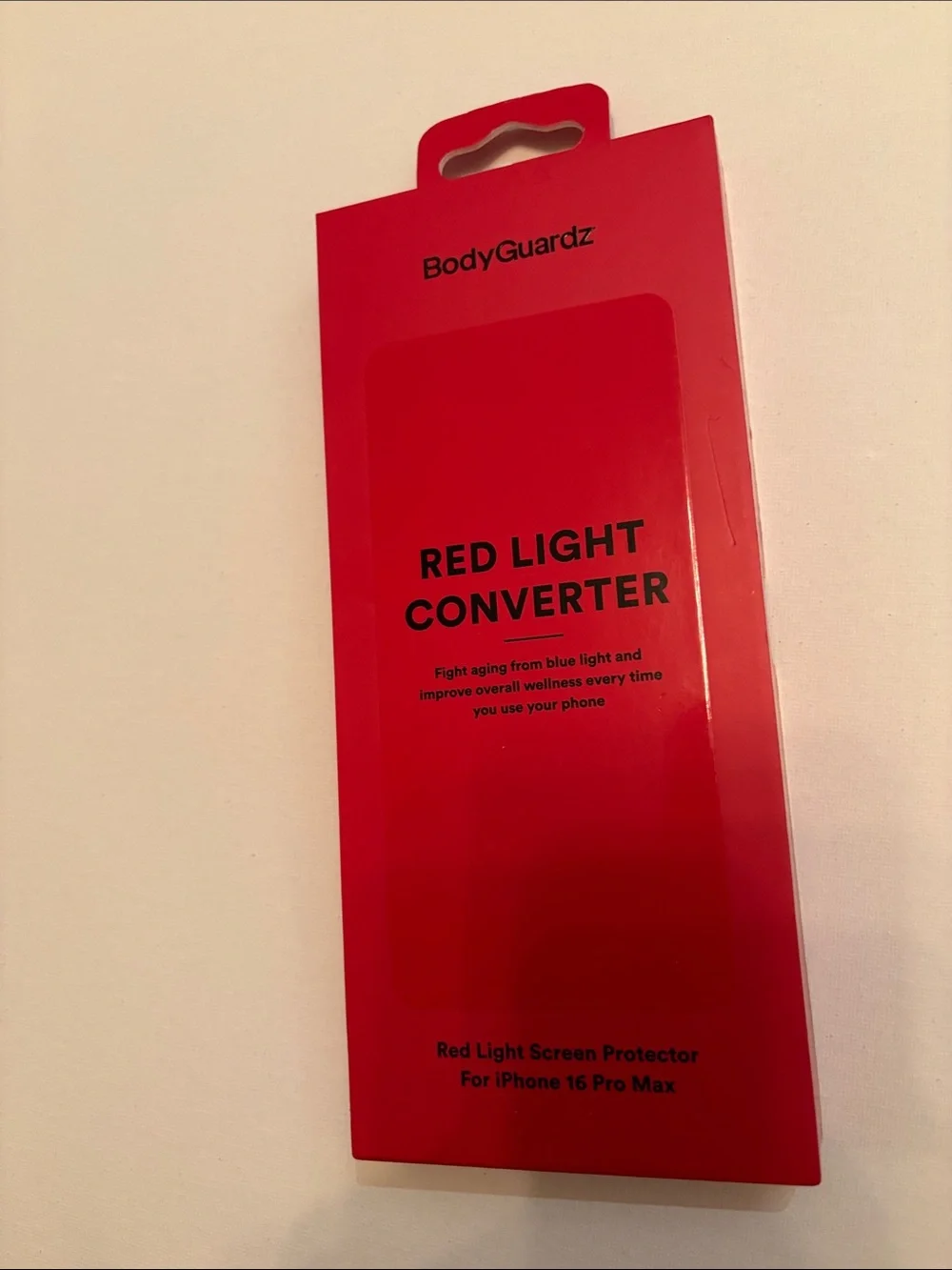 RED LIGHT CONVERTER / BODY GAURDZ PHONE SCREEN PROTECTOR FOR RED LIGHT